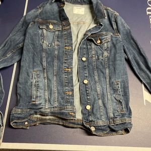 Tall jean jacket